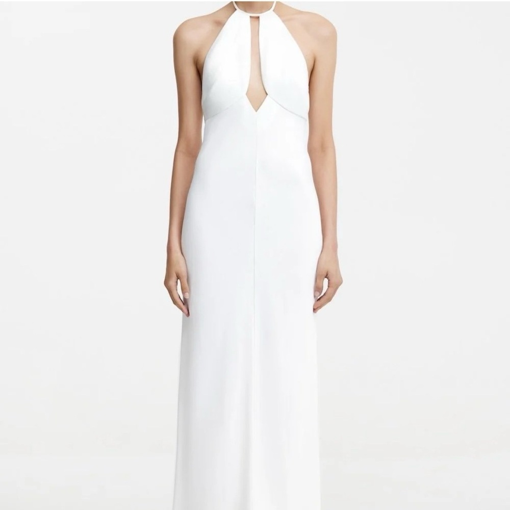 Chic Backless White Dress